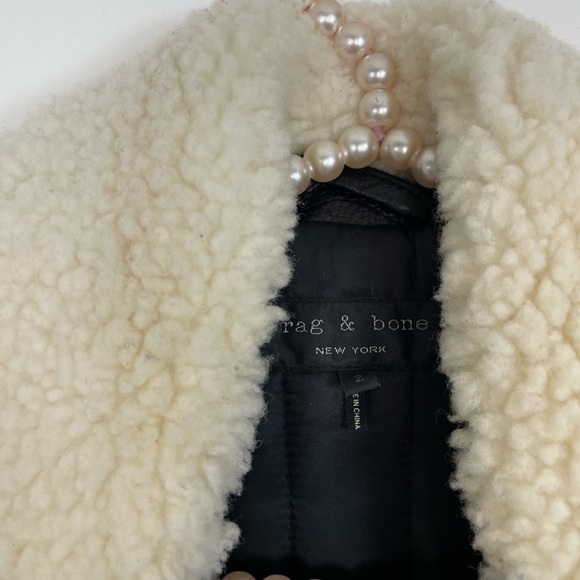 Rag & Bone Minerva Lamb Leather Moto Jacket - Picture 7 of 8